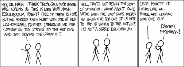 http://xkcd.com/182/ Nash Feynman